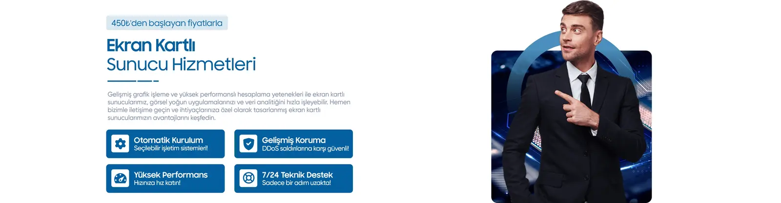 Ekran Kartlı Sunucu